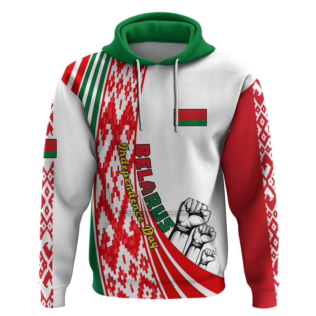 3 July Belarus Independence Day Hoodie Belarusian Flag Style Special Version - Wonder Print Shop