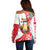 3 July Belarus Independence Day Off Shoulder Sweater Belarusian Flag Style Special Version - Wonder Print Shop