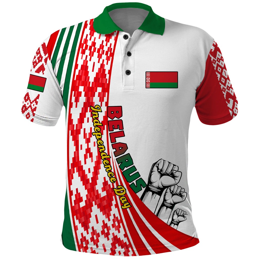 3 July Belarus Independence Day Polo Shirt Belarusian Flag Style Special Version - Wonder Print Shop