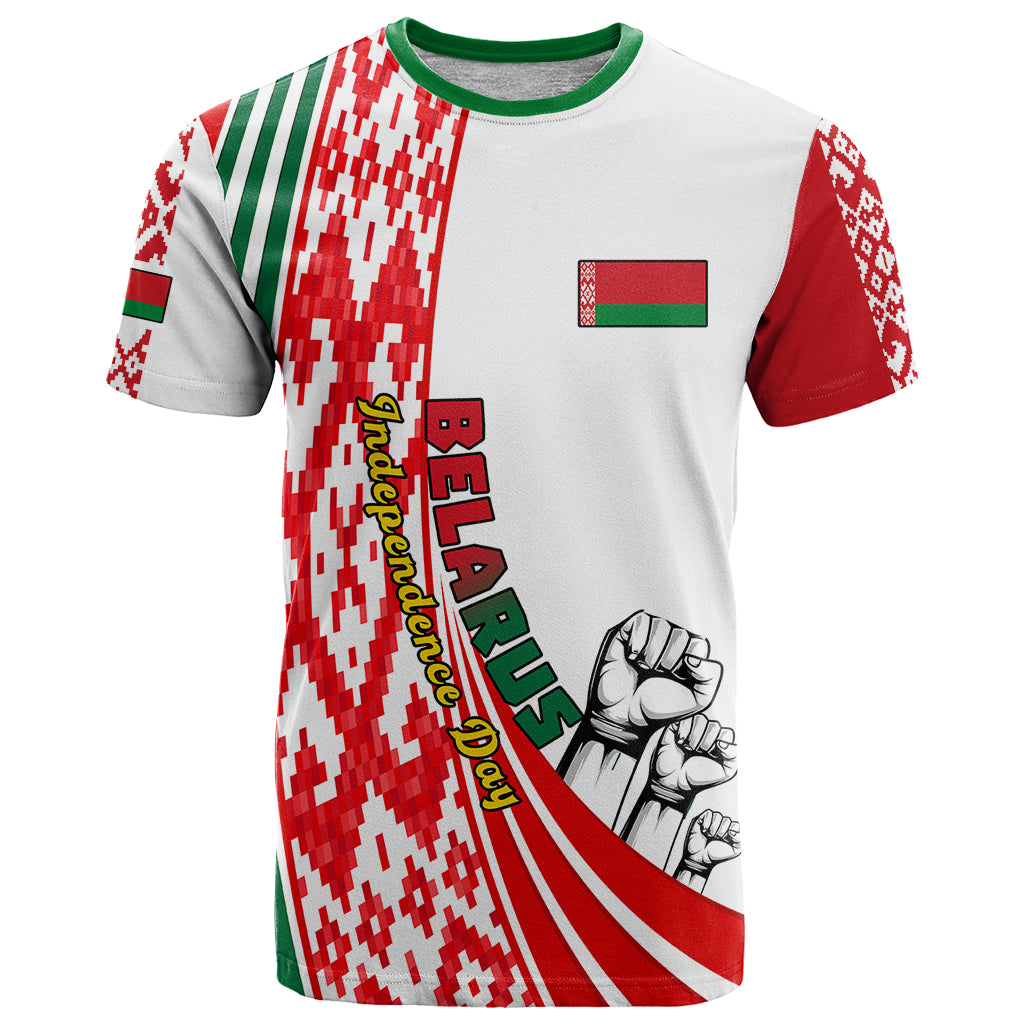 3 July Belarus Independence Day T Shirt Belarusian Flag Style Special Version - Wonder Print Shop