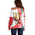 Custom 3 July Belarus Independence Day Off Shoulder Sweater Belarusian Flag Style Special Version - Wonder Print Shop