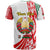 Custom 3 July Belarus Independence Day T Shirt Belarusian Flag Style Special Version - Wonder Print Shop