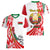 Custom 3 July Belarus Independence Day Women V Neck T Shirt Belarusian Flag Style Special Version - Wonder Print Shop