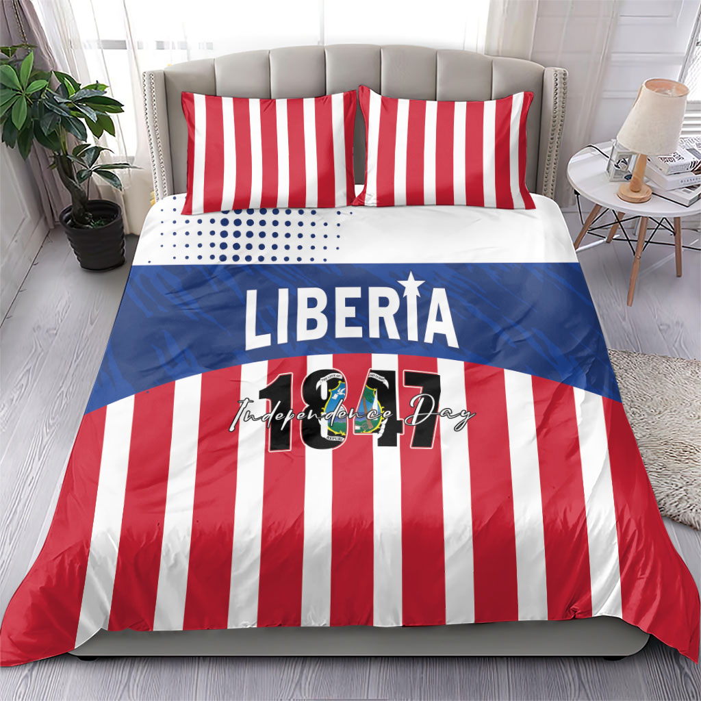 Liberia 1847 Bedding Set Happy Independence Day