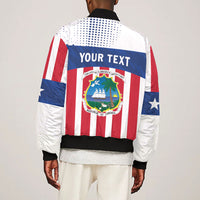 Personalized Liberia 1847 Bomber Jacket Happy Independence Day