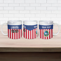 Personalized Liberia 1847 Ceramic Mug Happy Independence Day