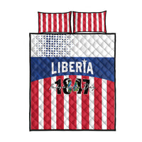 Liberia 1847 Quilt Bed Set Happy Independence Day