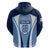 England Football Hoodie Lionesses Blue Sporty Style - Wonder Print Shop