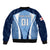 personalised-england-football-sleeve-zip-bomber-jacket-lionesses-blue-sporty-style