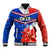 Chile Baseball Jacket Chilean Bellflower Special Version - Wonder Print Shop