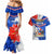 Chile Couples Matching Mermaid Dress And Hawaiian Shirt Chilean Bellflower Special Version - Wonder Print Shop