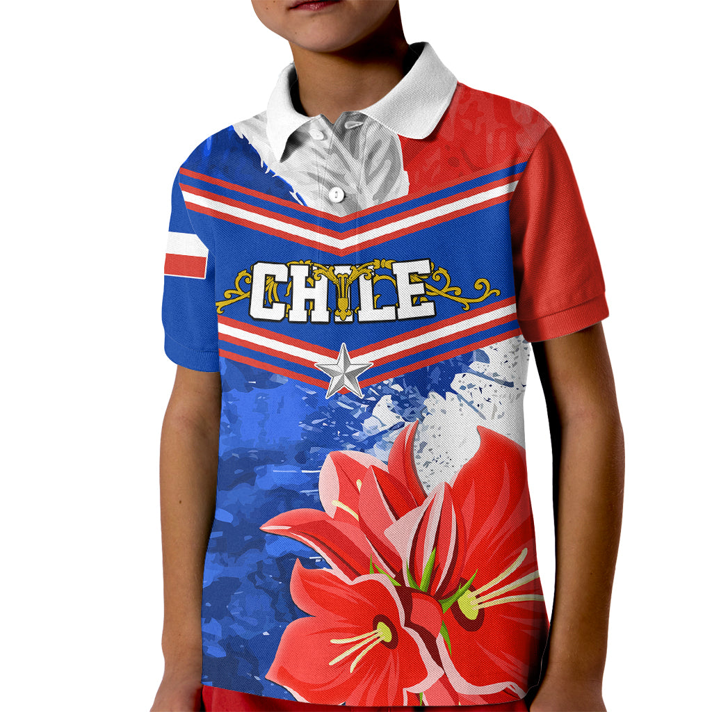 Chile Kid Polo Shirt Chilean Bellflower Special Version - Wonder Print Shop