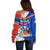 Chile Off Shoulder Sweater Chilean Bellflower Special Version - Wonder Print Shop