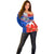 Chile Off Shoulder Sweater Chilean Bellflower Special Version - Wonder Print Shop