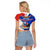 Chile Raglan Cropped T Shirt Chilean Bellflower Special Version - Wonder Print Shop