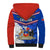 Chile Sherpa Hoodie Chilean Bellflower Special Version - Wonder Print Shop