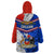 Chile Wearable Blanket Hoodie Chilean Bellflower Special Version - Wonder Print Shop