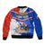 Personalised Chile Bomber Jacket Chilean Bellflower Special Version - Wonder Print Shop