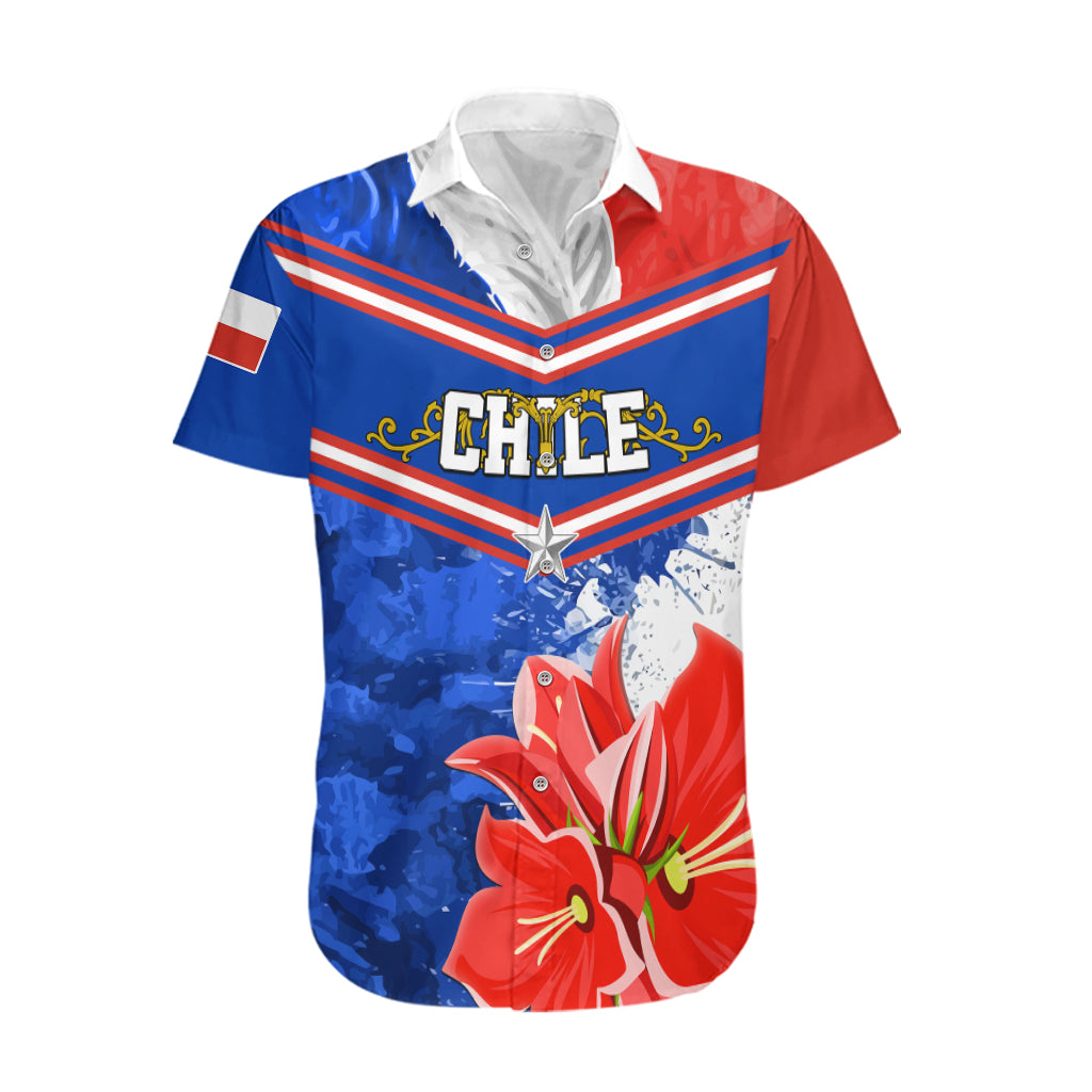 Personalised Chile Hawaiian Shirt Chilean Bellflower Special Version - Wonder Print Shop