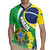 Brazil Sete de Setembro Rugby Jersey Flor De Ip Amarel Leopard Pattern - Wonder Print Shop