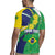 Brazil Sete de Setembro Rugby Jersey Flor De Ip Amarel Leopard Pattern - Wonder Print Shop