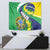 Brazil Sete de Setembro Tapestry Flor De Ipê Amarel Leopard Pattern