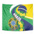 Brazil Sete de Setembro Tapestry Flor De Ipê Amarel Leopard Pattern