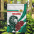 Bulgaria Garden Flag Coat of Arms Lion with Roses - Wonder Print Shop