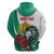 Bulgaria Hoodie Coat of Arms Lion with Roses - Wonder Print Shop