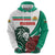 Bulgaria Hoodie Coat of Arms Lion with Roses - Wonder Print Shop