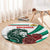 Bulgaria Round Carpet Coat of Arms Lion with Roses