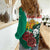 Bulgaria Women Casual Shirt Coat of Arms Lion with Roses - Wonder Print Shop