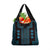 Bulgaria Traditional Pattern Blue Grocery Bag Balkan Culture