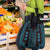 Bulgaria Traditional Pattern Blue Grocery Bag Balkan Culture