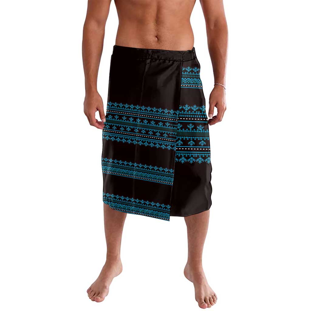 Bulgaria Traditional Pattern Blue Lavalava Balkan Culture - Wonder Print Shop