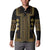 Bulgaria Traditional Pattern Gold Button Sweatshirt Balkan Culture - Wonder Print Shop