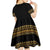 Bulgaria Traditional Pattern Gold Kid Short Sleeve Dress Balkan Culture - Wonder Print Shop