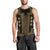 Bulgaria Traditional Pattern Gold Men Tank Top Balkan Culture - Wonder Print Shop