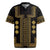 Bulgaria Traditional Pattern Gold Rugby Jersey Balkan Culture - Wonder Print Shop