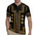 Bulgaria Traditional Pattern Gold Rugby Jersey Balkan Culture - Wonder Print Shop