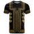 Bulgaria Traditional Pattern Gold T Shirt Balkan Culture - Wonder Print Shop