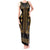 Bulgaria Traditional Pattern Gold Tank Maxi Dress Balkan Culture - Wonder Print Shop