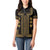 Bulgaria Traditional Pattern Gold Women Polo Shirt Balkan Culture - Wonder Print Shop