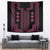 Bulgaria Traditional Pattern Pink Tapestry Balkan Culture