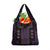 Bulgaria Traditional Pattern Purple Grocery Bag Balkan Culture