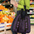 Bulgaria Traditional Pattern Purple Grocery Bag Balkan Culture