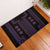 Bulgaria Traditional Pattern Purple Rubber Doormat Balkan Culture - Wonder Print Shop