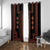 Bulgaria Traditional Pattern Red Window Curtain Balkan Culture - Wonder Print Shop