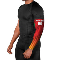 Custom Amazon Warriors Guyana Cricket Arm Sleeves Ready For Glory Red Version - Wonder Print Shop