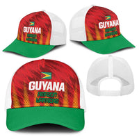 Amazon Warriors Guyana Cricket Baseball Net Cap Ready For Glory Red Version - Wonder Print Shop